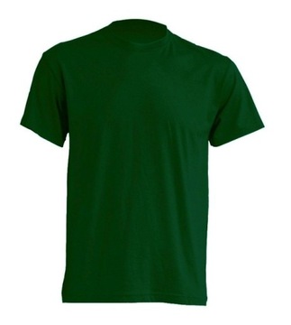 T-SHIRT MĘSKA koszulka PREMIUM 190g JHK TSRA-190 butelkowa BG r. S