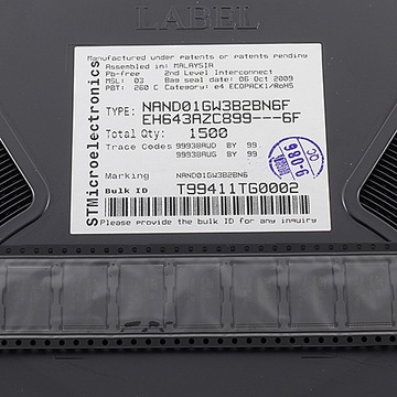 [2 шт.] NAND01GW3B2BN6F 1 ГБ флэш-памяти NAND