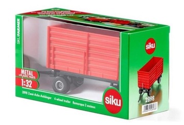 SIKU FARMER PRZYCZEPA DWUOSIOWA 2898