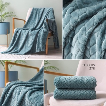 ОДЕЯЛО ТОЛСТОЕ С РЕЗЬБОЙ «ЕЛОЧКА» 160x200 PLED BEDWEIGHT