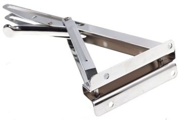 СКЛАДНАЯ ХРОМИРОВАННАЯ ПОДДЕРЖКА ДЛЯ ПОЛОК 25см