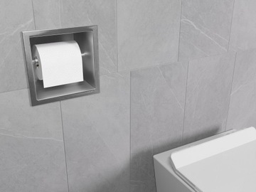 ДЕРЖАТЕЛЬ ДЛЯ ТУАЛЕТНОЙ БУМАГИ MEXEN X-WALL-P INOX