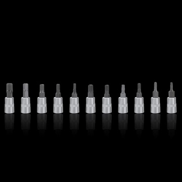 Набор торцевых ключей Torx, инструменты, торцевые ключи для чемодана, насадка