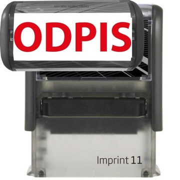 PIECZĄTKA ODPIS TRODAT 8911 DO FIRMY BIURA CZARNA 38x14mm