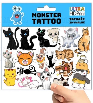 ВРЕМЕННЫЕ ТАТУ ДЛЯ ДЕТЕЙ, ВРЕМЕННЫЕ ТАТУ, ДЕТСКИЕ КОШКИ, ОРИГИНАЛЬНЫЕ УЗОРЫ