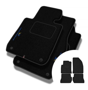 Velurové koberce Performance pro Ford Fiesta V 2005-2008