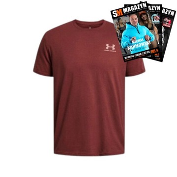 UNDER ARMOUR KOSZULKA MĘSKA SPORTSTYLE LC SS BAWEŁNA TRENINGOWA SPORTOWA