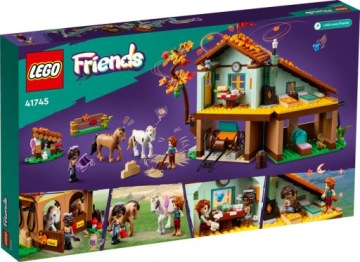 LEGO FRIENDS #41745 — Осенняя конюшня + сумка + каталог LEGO 2024