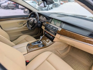 BMW Seria 5 F10-F11 Touring 520d 184KM 2012 BMW Seria 5 Ledy Alu Klima Navi Jasne Skory Serwis Gwarancja 2.0 Diesel, zdjęcie 17