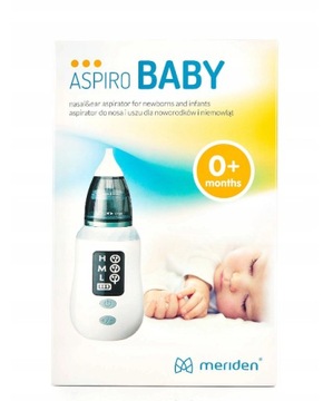 Aspirator ASPIRO Baby do nosa i uszu katarek 3w1