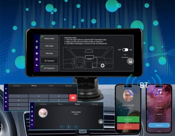 РАДИО МУЛЬТИМЕДИЙНАЯ СТАНЦИЯ МОНИТОР APPLE CARPLAY ANDROID 13 GPS WIFI 7–32 В