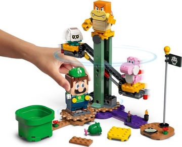 KLOCKI LEGO SUPER MARIO 71387 PRZYGODY Z LUIGIM ZESTAW + GRATIS KATALOG