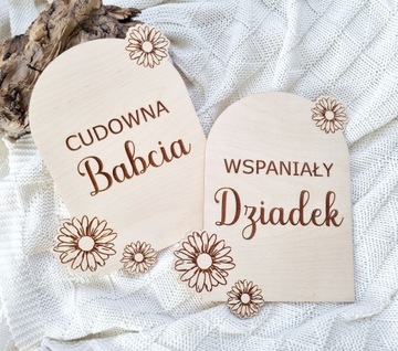 ФОТОТАРЕЛКИ НА ДЕНЬ БАБУШКИ НА ДЕНЬ БАБУШКИ И ДЕДА 2 ШТ.