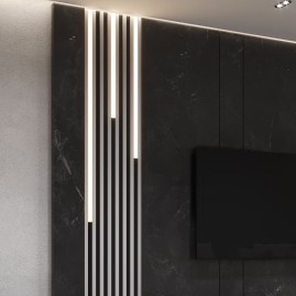 LAMPA LINIOWA LED DO LAMELI NA PŁYCIE FILCU ŚWIETLÓWKA SLIM DŁ. 67 cm