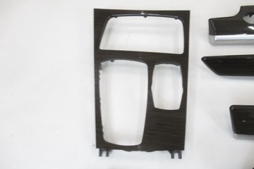 Listwy ozdobne dekory BMW F01 EUROPA drewno chrom