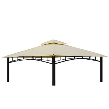 Poszycie Dach Pawilon Namiot Ogrodowy 292cmx292cm [3x3m] - Beżowy