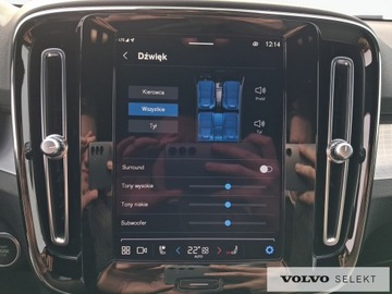 Volvo XC40 Crossover Facelifting 2.0 B3 163KM 2022 Volvo XC 40 Volvo XC40 PLUS BRIGHT B3 (163 + 14KM), zdjęcie 19