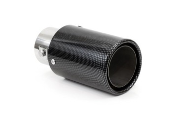 Końcówka tłumika wydechu fi 35 - 50 mm carbon