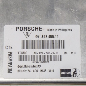 28-4016-7220-3-00 JINÉ MODUL 3.8 TURBO 383 2015 PORSCHE 911 (991)