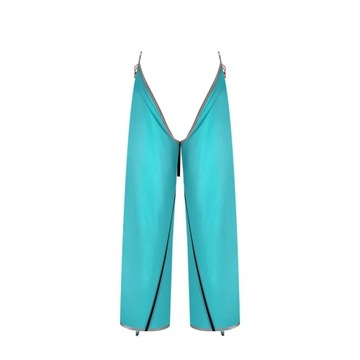 Camping multi-purpose split rain pants Blue