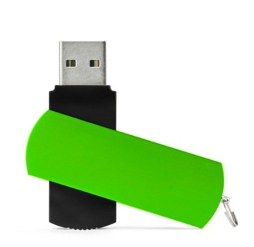 PENDRIVE USB 8GB TWISTER ALLU ZIELONY