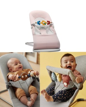 Leżaczek BABYBJORN Bliss Mesh Antracyt