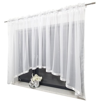 FIRANA 600 x 150 CM ŁUK WOAL LAMÓWKA FIRANY