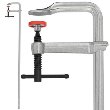 ŚCISK ŚLUSARSKI 500x140 KUTY F STALOWY STOLARSKI SPAWALNICZY ZACISK