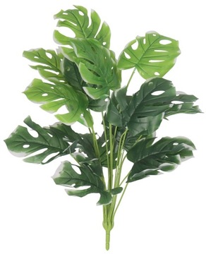 ИСКУССТВЕННЫЕ ЦВЕТЫ ЛИСТЬЯ МОНСТЕРА БУКЕТ МОНСТЕРА