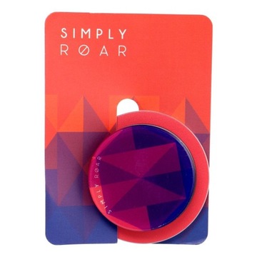 Акриловый поп-ток Roar, совместимый с MagSafe — фиолетовый/красный