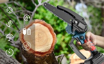 РУЧНАЯ ПИЛА ЦЕПНАЯ ПИЛА ДЛЯ РЕЗКИ ДРЕВЕСИНЫ 2XAKU + ЦЕПЬ + ПЕРЧАТКИ