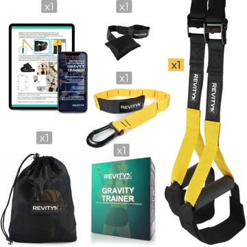 ТРЕНИРОВОЧНЫЕ ЛЕНТЫ GRAVITY TRAINER + POWER BANDS ПРЕМИАЛЬНЫЙ НАБОР ТРЕНИРОВОЧНЫХ РЕЗЕНТОВ