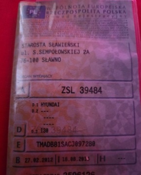 Hyundai i30 I CW Facelifting 1.6 CRDi 90KM 2012 Hyundai i30 Przeglad i ubezpieczenie do Sierpnia. 1.6 Diesel 90KM, zdjęcie 9