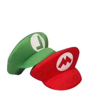 ШЛЯПА МАРИО SUPER MARIO BROS NINTENDO DISPLAY COSPLAY LUIGI