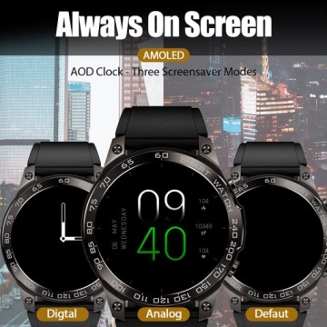 МУЖСКИЕ СМАРТ-ЧАСЫ AMOLED TALKS 1,43 дюйма 466x466 NFC