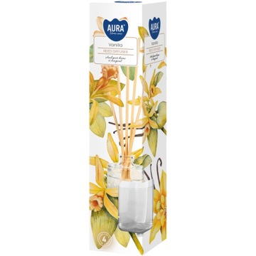 PATYCZKI ZAPACHOWE Dyfuzor zapachowy AROMA ODŚWIEŻACZ WANILIA