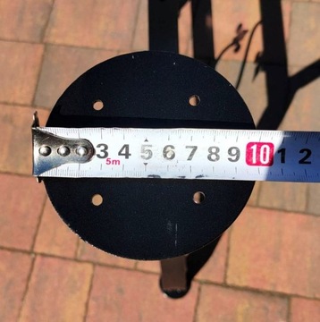 NOGA NOGI METALOWE DO STOŁÓW OGRODOWYCH KOMPLET PL