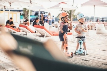 SCOOTANDRIDE Шлем детский 1-5 лет Персиковый