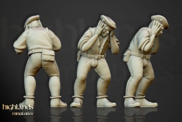 Имперский залповый пистолет Sunland - Highlands Miniatures