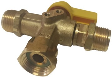 ГАЗОВЫЙ КЛАПАН РУЧНОГО ПЕРЕКЛЮЧЕНИЯ GOK MUV AG M20x1,5(2x)xM20x1,5UEM