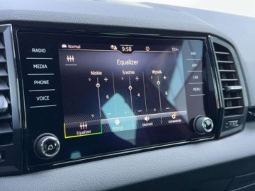 Skoda Karoq Crossover Facelifting 2.0 TDI SCR 150KM 2022 Skoda Karoq LED Matrix ACC Grzane fotele i szyba przednia Kamera AC 3-stre, zdjęcie 30