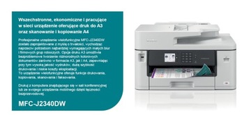 Brother MFC-J2340DW A3 цветной двусторонний АПД с поддержкой Wi-Fi