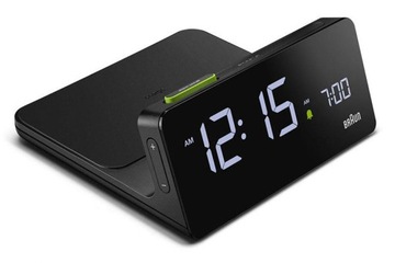 BRAUN Budzik Zegarek Czujnik Zmierzchu Ładowarka