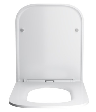 СИДЕНЬЕ ДЛЯ УНИТАЗА ДЮРОПЛАСТ МЕДЛЕННО ЗАКРЫВАЮЩЕЕСЯ ЖЕСТКОСЪЕМНОЕ БЕЛОЕ BELO