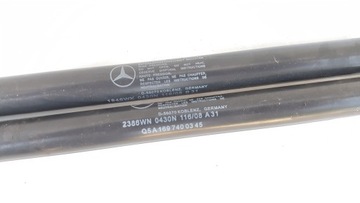 MERCEDES A TŘÍDA W169 FACELIFT VZPĚRA/TLAKOVAČ KRYT ZADNÍ
