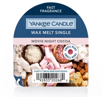Wosk Yankee Candle MOVIE NIGHT COCOA