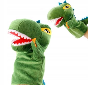 pacynka kukiełka marionetka dinozaur