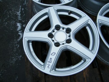 4× DISK HLINÍK ALUTEC AUDI MERCEDES VW SEAT SKODA 7.0" X 16" 5X112 ET 43