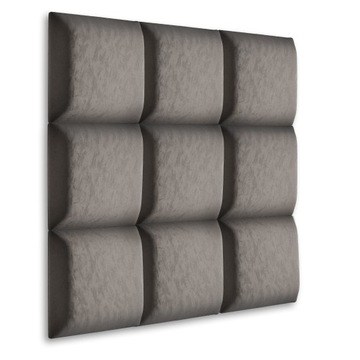 PANELE TAPICEROWANE ŚCIENNE WEZGŁOWIE 3D 40x40