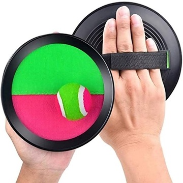 ПЛАСТКИ ДЛЯ ЛОВЛИ МЯЧА НА ВЕЛКРО И ИГРА НАВЫКИ БРОСАНИЯ И ЛОВИТЬЯ МЯЧА